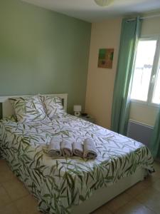 Maisons de vacances Maison climatisee avec SPA, jardin, terrasse : photos des chambres
