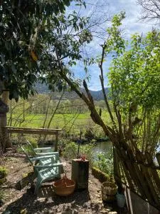Côté Rive, au bord de la rivière La Moselotte et terrasse - 勒梅尼勒