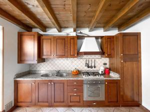 Villetta a schiera, giardino privato e box doppio