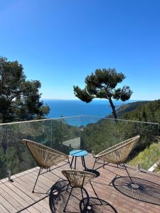 Èze - Appartement dans bas de villa avec piscine près de Monaco
