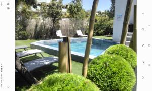 Villa en bord de plage