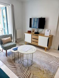 Appartements Une vue exceptionnelle sur le port de St-Goustan pour ce 2 pieces refait a neuf : photos des chambres