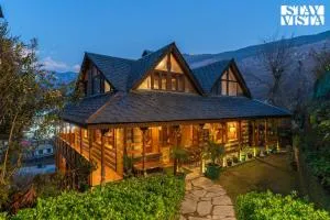 StayVista at The Manor with Mountain View & Fireplace - Shamshi