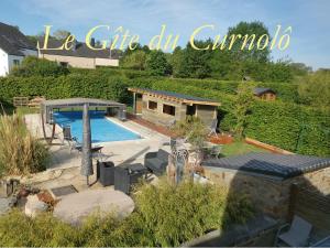 Gîte coquet 2 chambres, 2 salles de douches avec piscine, spa