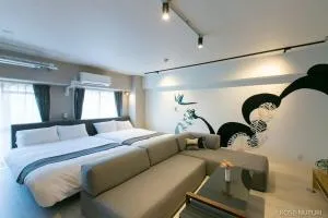 bHOTEL Origaminn 401 - 5 mins Peace Park - Oki-shinkai