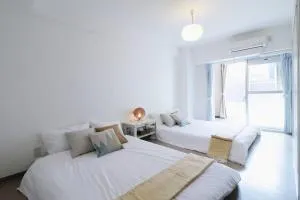 bHOTEL La-Shante - 5 mins walk to the PeacePark & 2BR 10 ppl #101 - Kami-nagarekawachō