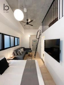 bHOTEL Nekoyard - Cozy Loft Studio 5 Min to Peace Park & City Center