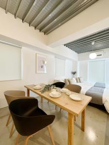 bHOTEL Arts Dobashi - Beautiful Studio Apt City Center for 6 Ppl
