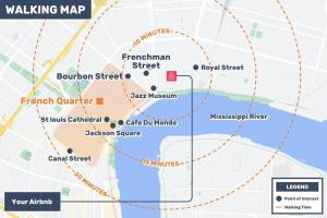 Amazing Modern Property 5 BR Next to French QT & Bourbon