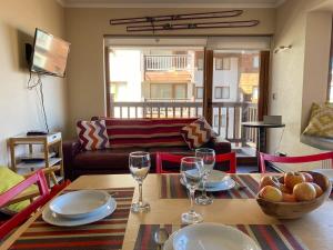 HOM I 6PAX Ski-Out en Valle Nevado Edif El Plomo EP607