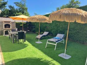 Maisons de vacances STURM - Maison 9 personnes - Locmariaquer : photos des chambres