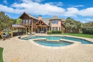 Rustic Cabin Mansion - Hot tub Gym Cinema Pool - Anna