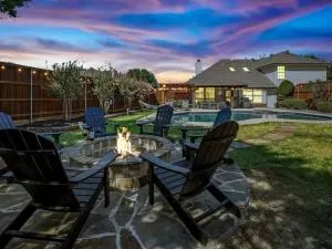 Modern Rustic Oasis Games Cinema UTD Plano Frisco - Allen