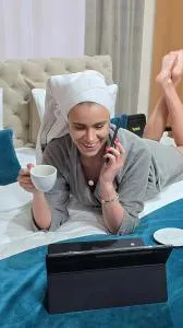 Design Apartment BUSINESS LUX 4 STAR "RIO" Completely Business LUX place in the City Center & FREE INCLUDED Industry optical WiFi & NETFLIX & Keyless code entry & FULL SMART APP & Kitchen & Washing machine & Wide terrace & SECURE 2 Parking place - 索科矿泉村