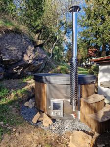 Chata Jelení dřevěnice s vlastní vířivkou