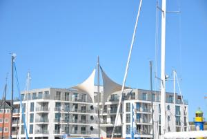 Apartment 23 "WindSegler", Blickrichtung Binnenhafen NordOffenes Meer