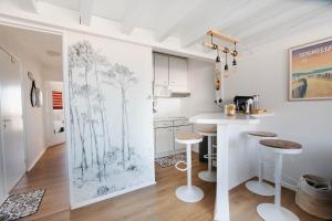 Le Landifornia - Design cosy & horizon bleu avec vue océan