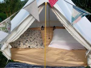 Maisons de vacances Campsite with Gypsy Vardo Bell Tent : photos des chambres