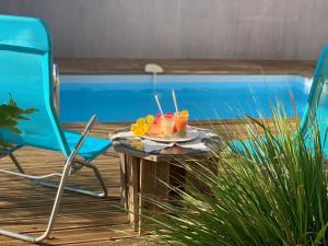 Bas de villa de 3 chambres et spa - 4hvězdičkové hotely ve městě Vieux-Habitants