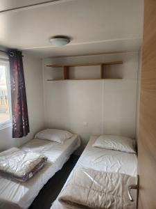 MOBILHOME Lodge 3 chambres, 500m plage, camp 5 étoiles