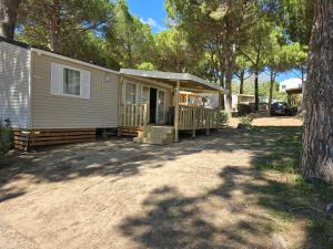 MOBILHOME Lodge 3 chambres, 500m plage, camp 5 étoiles