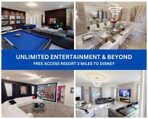 Six-Bedroom House room in Welcome Fun Space for 20 People 2 Minutes from Disney-World