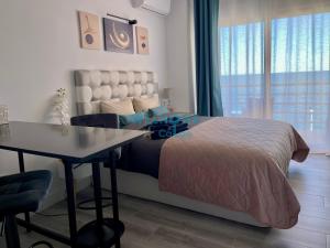 ACUARELA estudio, 1ª línea, vista al mar, piscina