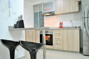 Moderno apartamento con linda vista al mar