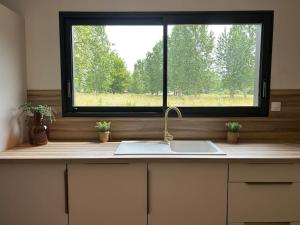 Maisons de vacances Gite neuf en ossature bois avec bain nordique a 5 min de Berck. : photos des chambres