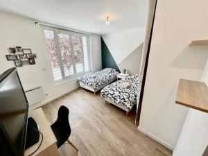 Maisons de vacances Luxurious cozy house 10 minutes from Charles de Gaulle Airport : photos des chambres