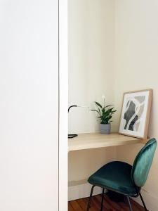 Appart'hotels Appartement Colodge - Fourneyron : Chambre Double avec Balcon