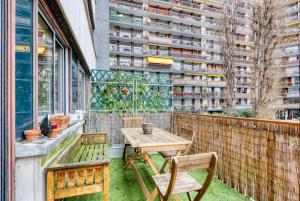 Appartements T2 lumineux avec terrasse : photos des chambres