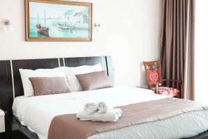 Double Room with Balcony and Partial Sea View room in Hotel Kristal