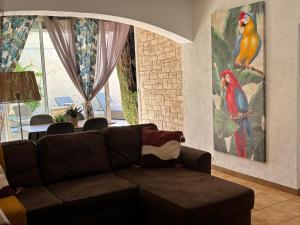 Appartements Logement cosy avec piscine ,parking et jardin : photos des chambres