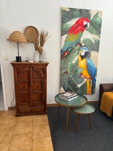 Appartements Logement cosy avec piscine ,parking et jardin : photos des chambres