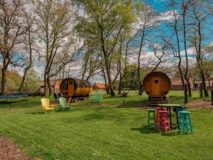 Kuhle Auszeit - Fass Sonnenblume