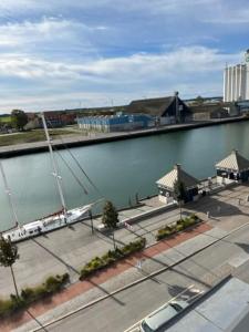 Lækker lejlighed på havnefronten