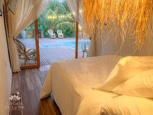 Habitacion Luxury Loto en La casa de la Wii en Mendihuaca, a 10 minutos del Parque Tayrona - La Poza