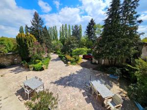 B&B / Chambres d'hotes Chambres d'Hotes chez Renee : Chambre Lits Jumeaux - Vue sur Jardin