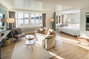 Junior Suite room in Strandhotel Schmerikon