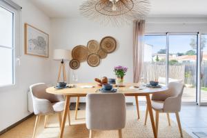 Maison pour 4 - jardin - 600m de la plage