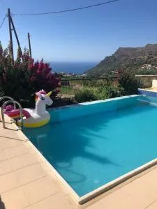 Villa Europa Ravdoucha Private Pool and Amazing View - Ravdhoúkha