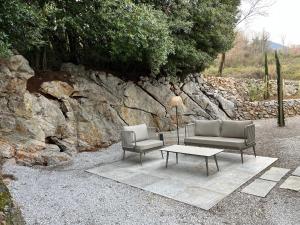 New Unique Stone Villa with Seaview, Pool and Garden