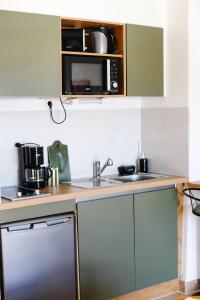 Appartements Studio avec parking vue sur la Cite de Carcassonne : photos des chambres