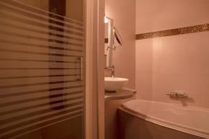 Standard or Attic Double Room (1 Adult) room in Auberge de la Petite Ferme Super-Besse Est The Originals Relais (Qualys-Hotel)