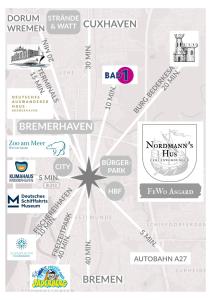 WIKINGERBUDE by Nordmanns Hus - mit großem Balkon, Garage & XXL- Sofa für bis zu 4 Personen