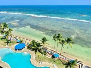 Refugio Romántico Las Olas, Apto 2H Frente a la Playa - Los Conucos