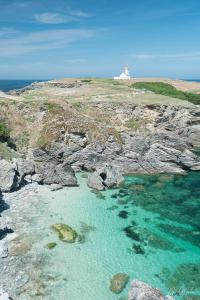Maisons de vacances Maison au calme a l'interieur du golf de Ploemel, entre terre et mer, 2 chambres, 10 min des plages : photos des chambres