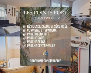 Appartements *Le Pani Pwoblem* Plage & Centre : photos des chambres
