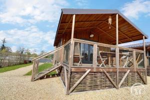 Maisons de vacances Lodge de l-etang : photos des chambres